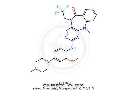 Chemical structure of DCLK1-IN-1