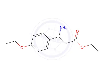 Chemical structure of Ethyl 3-Amino-3-(4-ethoxyphenyl)propanoate