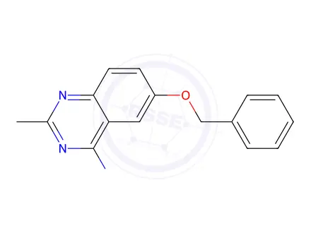 Chemical structure of 6-(Benzyloxy)-2-methylquinazolin-4-amine