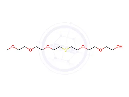 Chemical structure of M-Peg3-s-peg2-oh