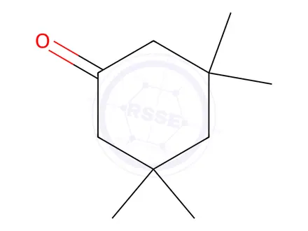 Chemical structure of 3,3,5,5-Tetramethylcyclohexanone