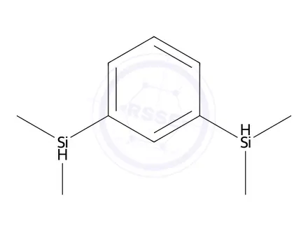Chemical structure of 1,3-Bis(dimethylsilyl)Benzene