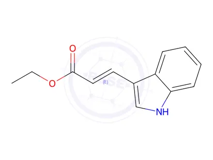 Chemical structure of ETHYL INDOLE-3-ACRYLATE