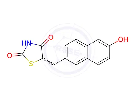 Chemical structure of Netoglitazone Metabolite M1