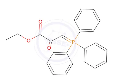 Chemical structure of Ethyl 2-oxo-3-(triphenylphosphoranylidene)propanoate