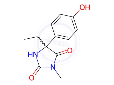Chemical structure of Mephenytoin Impurity 1