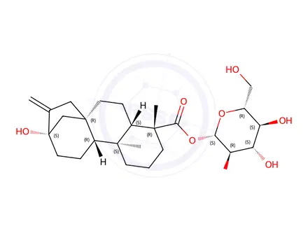 Chemical structure of Steviol-19-O-Glucoside