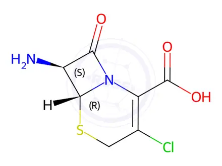 Chemical structure of (6R,7S)-7-ACCA