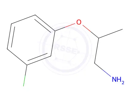 Chemical structure of 1-[(1-Aminopropan-2-yl)oxy]-3-chlorobenzene