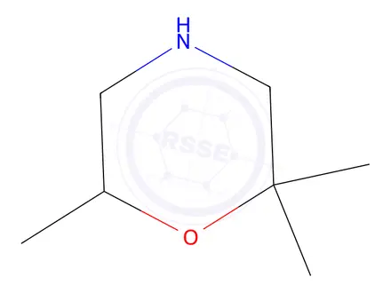 Chemical structure of 2,2,6-Trimethylmorpholine