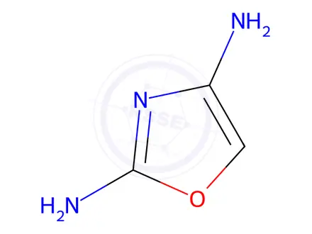 Chemical structure of Oxazole-2,4-diamine