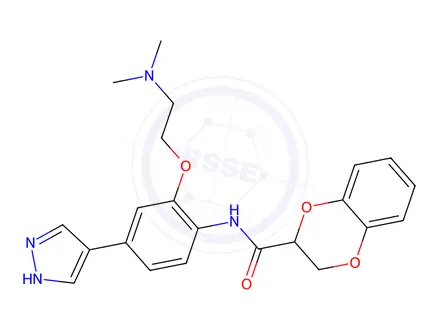 Chemical structure of SR 3677