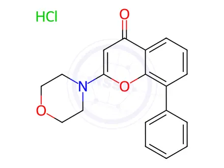 Chemical structure of LY 294002 Hydrochloride