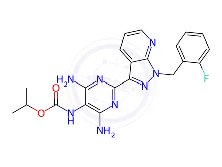 Chemical structure of Riociguat Impurity 150