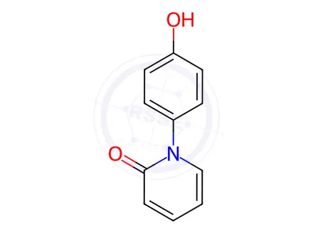 Chemical structure of 1-(4-Hydroxyphenyl)pyridin-2(1H)-one