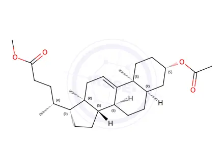 Chemical structure of Deoxycholic acid Impurity 10