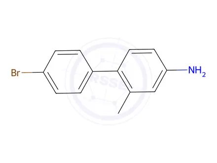 Chemical structure of 4-(4-bromophenyl)-3-methylaniline