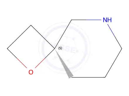 Chemical structure of (4S)-1-oxa-8-azaspiro[3.5]nonane