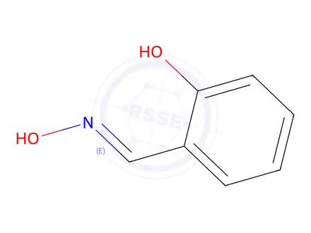 Chemical structure of Benzaldehyde, 2-hydroxy-, oxime, [C(E)]-(9CI)