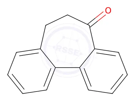 Chemical structure of Dibenzocycloheptanone
