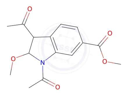 Chemical structure of Nintedanib Impurity 112