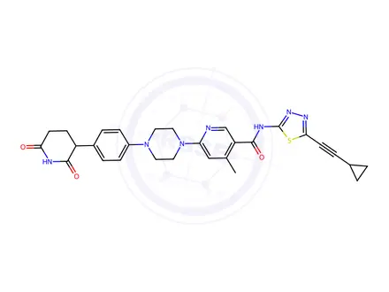 Chemical structure of NUC 3373 Impurity 43