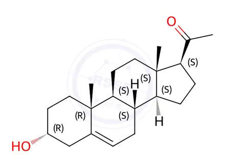 Chemical structure of Progesterone Impurity 156