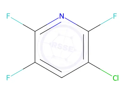 Chemical structure of 3-Chloro-2,5,6-trifluoropyridine