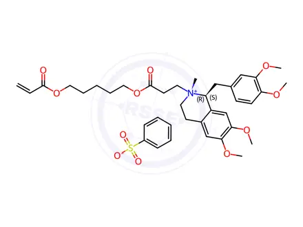 Chemical structure of Atracurium Impurity 124