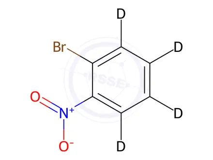 Chemical structure of 1-Bromo-2-Nitrobenze-d4