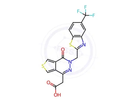 Chemical structure of AT-007