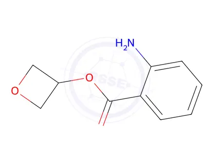 Chemical structure of 3-Oxetanol,2-aminobenzoate(9CI)