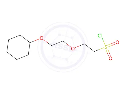Chemical structure of 2-(2-(Cyclohexyloxy)ethoxy)ethane-1-sulfonyl chloride