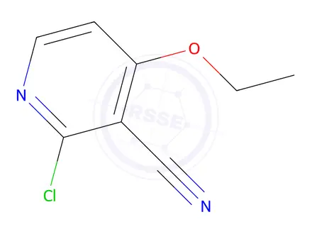 Chemical structure of 2-Chloro-4-ethoxynicotinonitrile