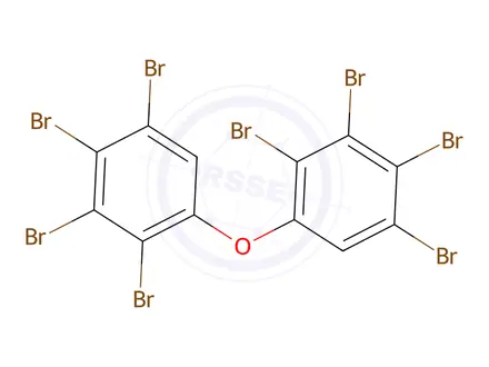 Chemical structure of 2,2',3,3',4,4',5,5'-Octabromodiphenyl ether