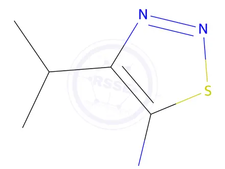 Chemical structure of 4-Isopropyl-1,2,3-thiadiazol-5-amine