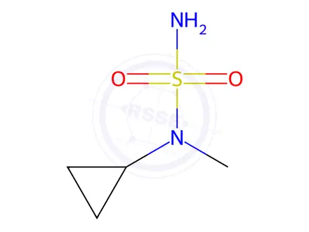 Chemical structure of n-Cyclopropyl-n-methylaminosulfonamide