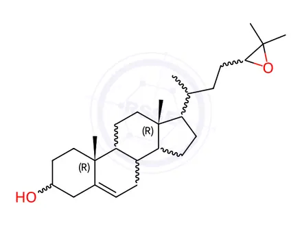 Chemical structure of 24(R/S),25-epoxycholesterol