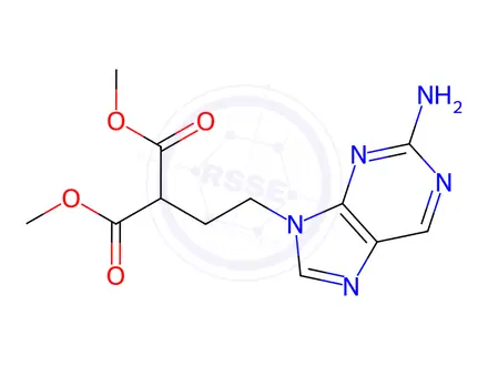 Chemical structure of Famciclovir USP Impurity C