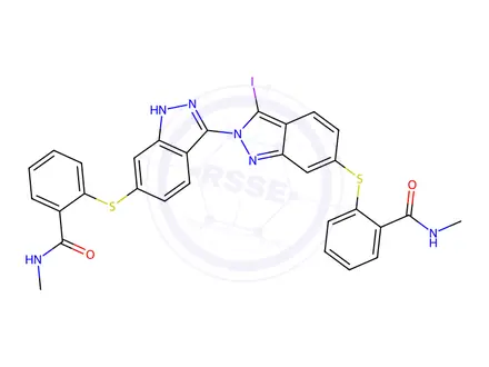 Chemical structure of Axitinib Impurity 57