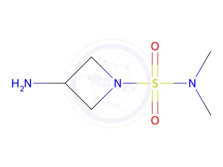 Chemical structure of 3-amino-N,N-dimethylazetidine-1-sulfonamide