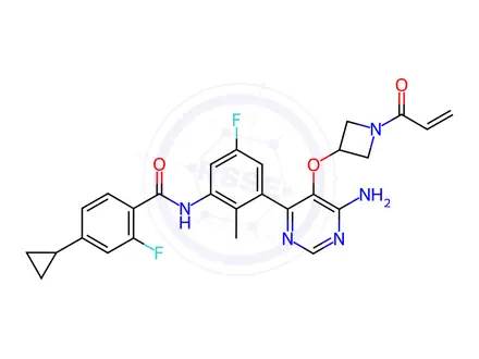 Chemical structure of Remibrutinib Impurity 108