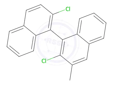 Chemical structure of (S)-2,2'-Bis(chloromethyl)-1,1'-binaphthalene