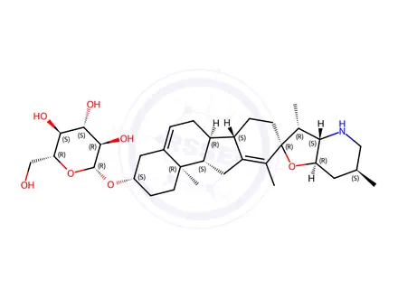 Chemical structure of Cycloposine