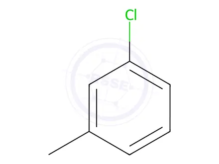 Chemical structure of 3-Chlorotoluene
