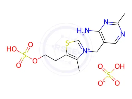 Chemical structure of Thiamine EP Impurity A Sulfate