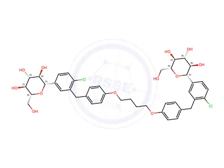 Chemical structure of Empagliflozin Impurity 309