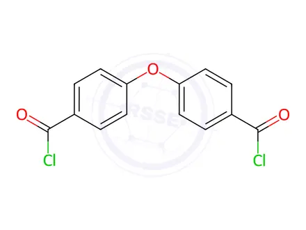 Chemical structure of 4,4'-Oxybisbenzoyl Chloride