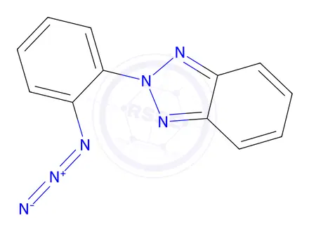 Chemical structure of 2-(2-Azidophenyl)-2H-benzotriazole