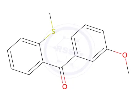 Chemical structure of (3-Methoxyphenyl)(2-(methylthio)phenyl)methanone